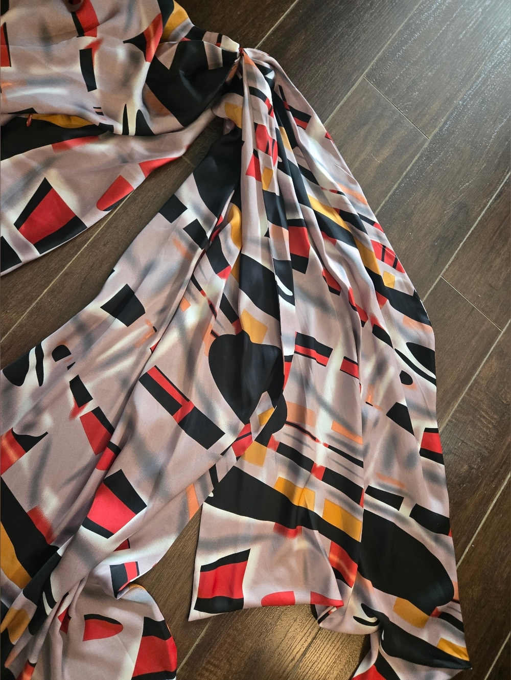 BCBGMAXAZRIA Sleevless Coctail Dress  With Big Tie  Attached Size S - Picture 9 of 16